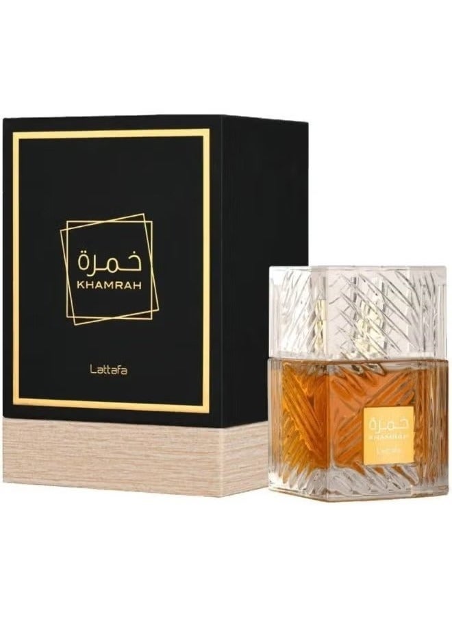 Lattafa Khamrah Qahwa Eau De Parfum 100 ml & Khamrah Unisex EDP by Lattafa 100ml Bundle - Image 4